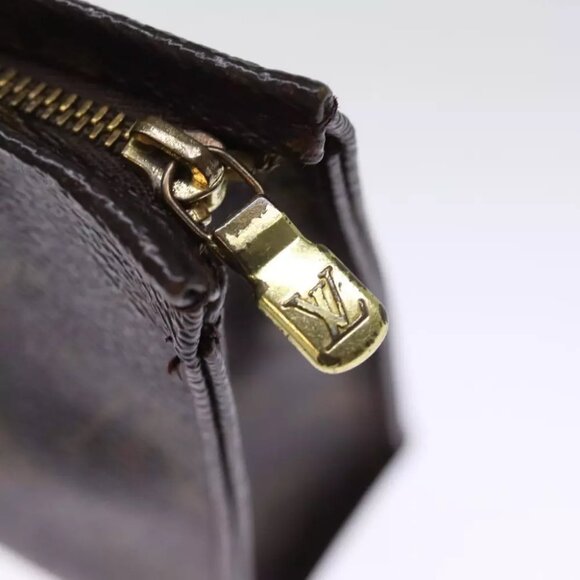LOUIS VUITTON Monogram Poche Toilette 19 Pouch M47544 LV Auth am6268 - Picture 12 of 16